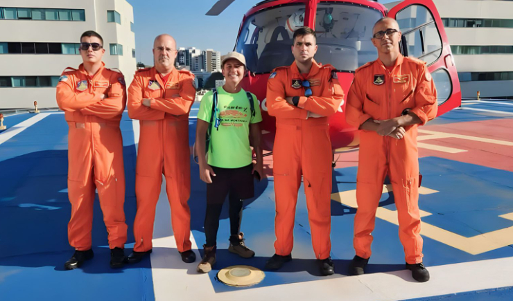 Bombeiros buscam receptor de rim enquanto ele fazia trilha na região serrana do Rio de Janeiro