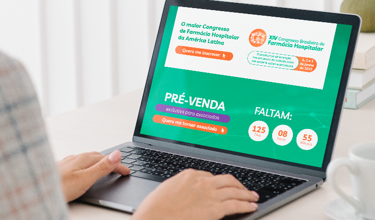 Participe do Congresso Brasileiro de Farmácia Hospitalar, que acontece no mês de junho em Gramado-RS