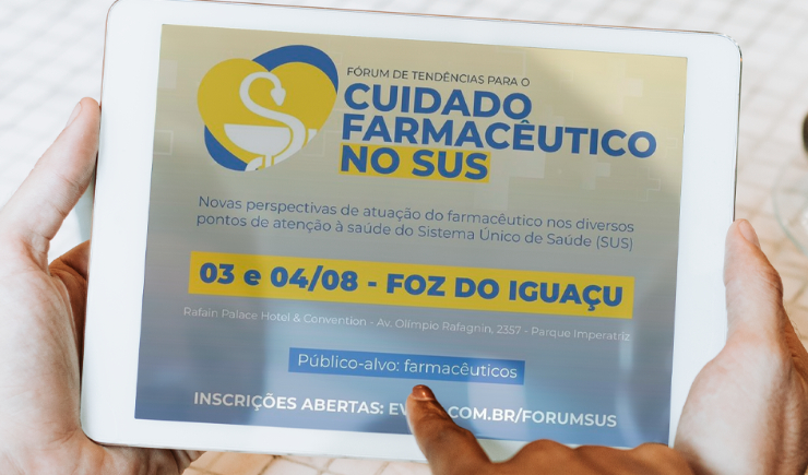 Ministério da Saúde e CFF realizam evento gratuito sobre a Assistência Farmacêutica no âmbito do SUS