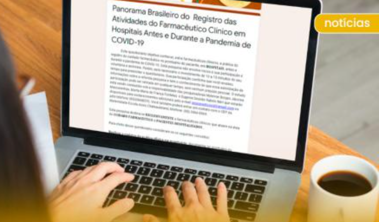 Pesquisa sobre atividades do farmacêutico clínico em hospitais antes e durante a Covid-19