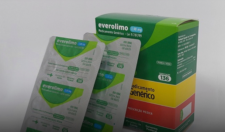 Fiocruz fornece  primeira remessa do imunossupresssor  everolimo para o SUS