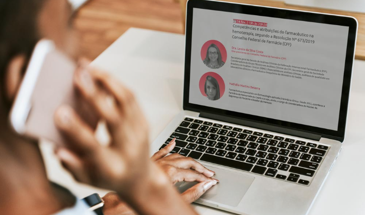 Competências e atribuições do farmacêutico na hemoterapia foram tema de evento online gratuito