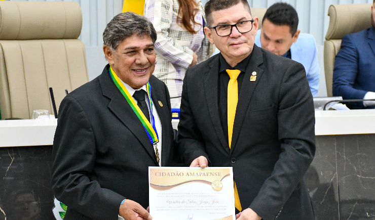 Presidente do CFF é homenageado com o título de Cidadão Amapaense