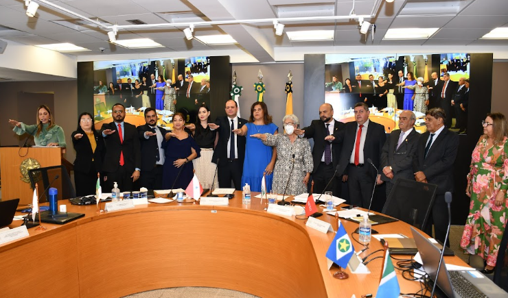 Diplomação de conselheiros federais eleitos para 2023 a 2026 é realizada nesta terça-feira
