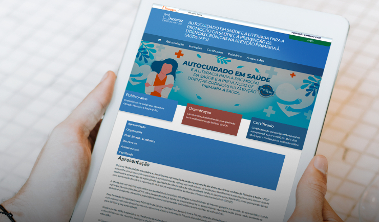 Saúde e Fiocruz lançam curso voltado à prevenção de doenças crônicas na atenção primária