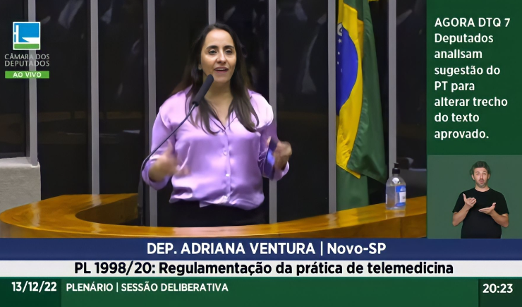 Câmara dos Deputados aprova PL da Telessaúde