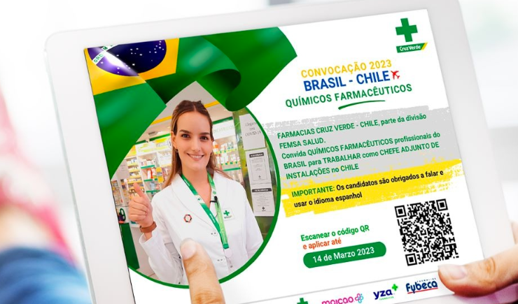 FEMSA SALUD abre vagas para farmacêuticos brasileiros trabalharem no Chile